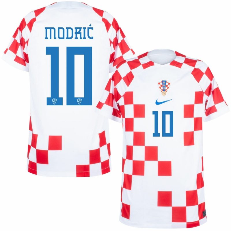 MAILLOT CROATIE DOMICILE COUPE DU MONDE 2022 MODRIC (1)