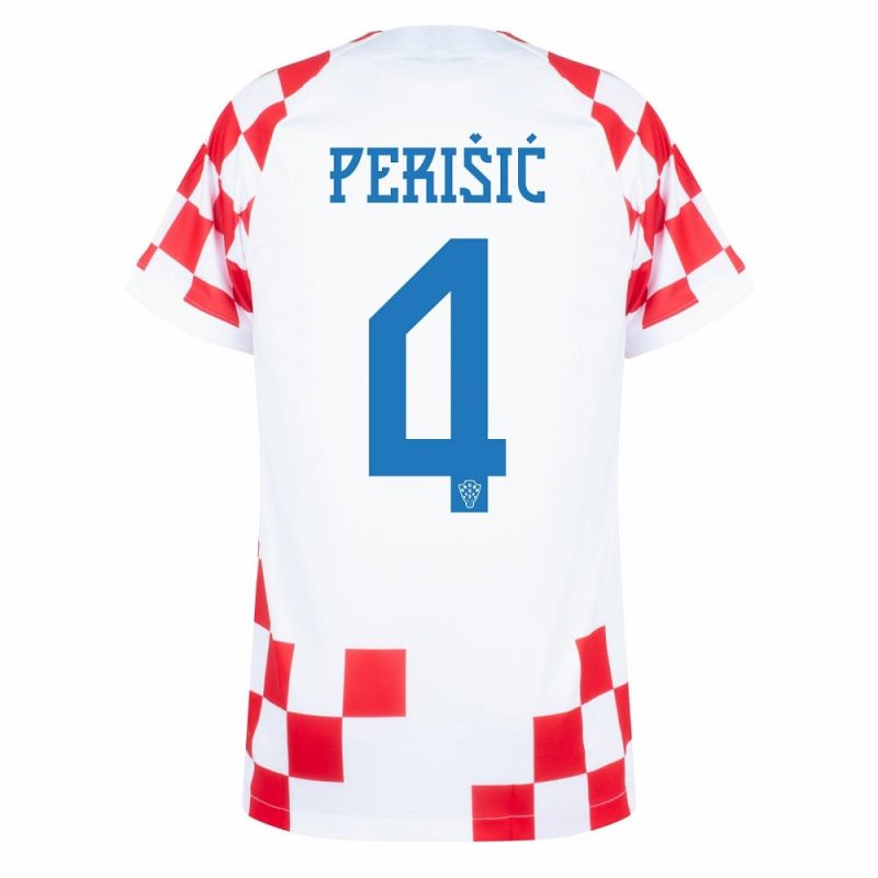 MAILLOT CROATIE DOMICILE COUPE DU MONDE 2022 PERISIC (2)