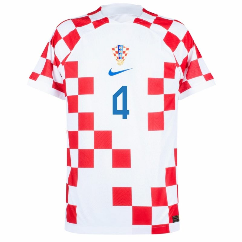 MAILLOT CROATIE DOMICILE COUPE DU MONDE 2022 PERISIC (3)