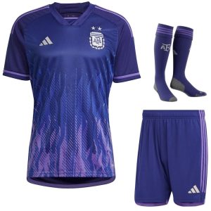 MAILLOT ENFANT ARGENTINE AWAY COUPE DU MONDE 2022