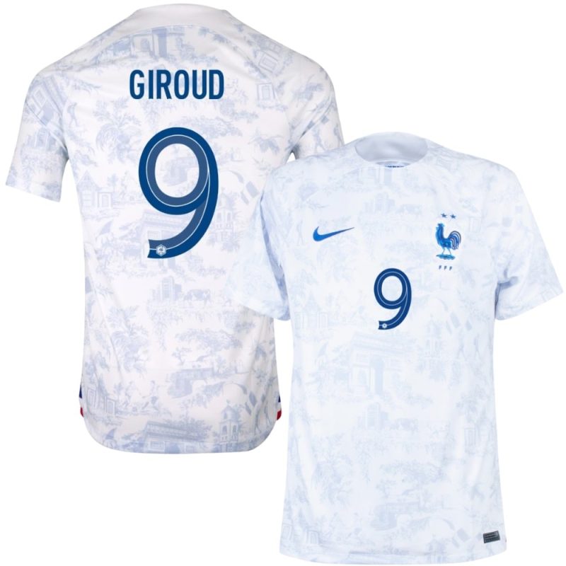 MAILLOT EQUIPE DE FRANCE EXTERIEUR COUPE DU MONDE 2022 GIROUD (1)