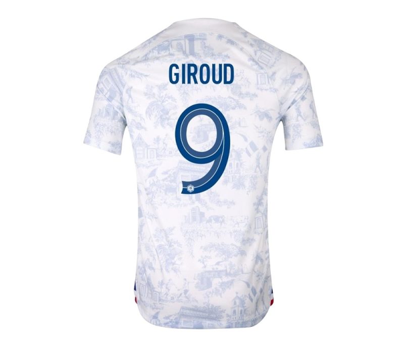 MAILLOT EQUIPE DE FRANCE EXTERIEUR COUPE DU MONDE 2022 GIROUD (2)