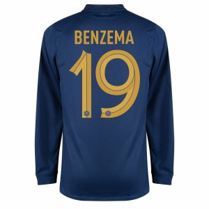 MAILLOT FRANCE DOMICILE COUPE DU MONDE 2022 BENZEMA M-L (2)