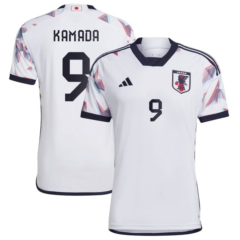 MAILLOT JAPON EXTERIEUR COUPE DU MONDE 2022 KAMADA (1)