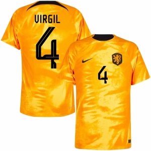 MAILLOT PAYS BAS DOMICILE COUPE DU MONDE 2022 VIRGIL (1)