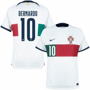 MAILLOT PORTUGAL AWAY COUPE DU MONDE 2022 BERNARDO (1)