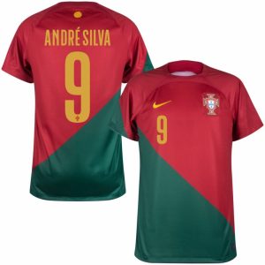 MAILLOT PORTUGAL DOMICILE COUPE DU MONDE 2022 ANDRE SILVA