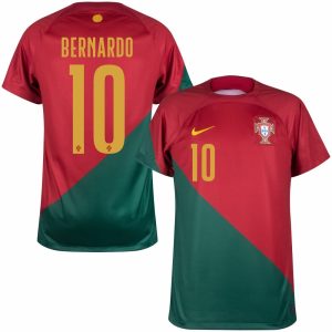 MAILLOT PORTUGAL DOMICILE COUPE DU MONDE 2022 BERNARDO (1)