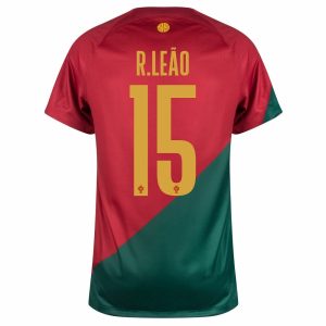 MAILLOT PORTUGAL DOMICILE COUPE DU MONDE 2022 R.LEAO (2)