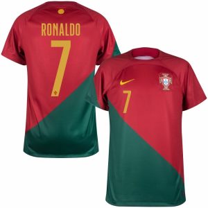 MAILLOT PORTUGAL DOMICILE COUPE DU MONDE 2022 RONALDO (1)