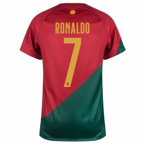 MAILLOT PORTUGAL DOMICILE COUPE DU MONDE 2022 RONALDO (2)