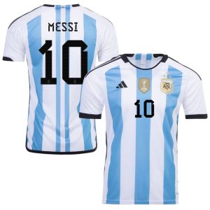 MAILLOT ARGENTINE 3 ETOILES DOMICILE 2022 2023 MESSI (1)