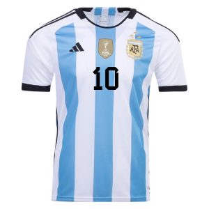 MAILLOT ARGENTINE 3 ETOILES DOMICILE 2022 2023 MESSI (3)