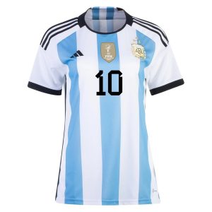 MAILLOT ARGENTINE 3 ETOILES FEMME 2022-23 MESSI (2)