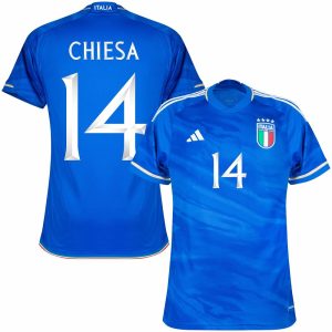 MAILLOT ITALIE DOMICILE 2023 2024 CHIESA (01)