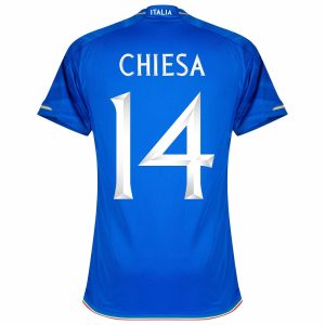 MAILLOT ITALIE DOMICILE 2023 2024 CHIESA (02)