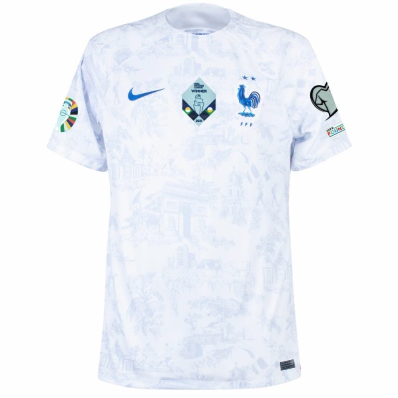 MAILLOT EQUIPE DE FRANCE EXTERIEUR EURO 2024 QUALIFICATIONS (1)