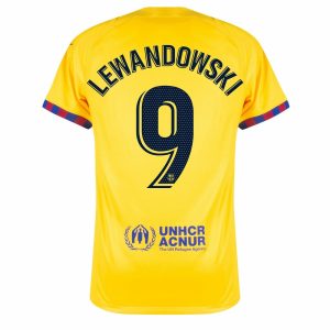 MAILLOT FC BARCELONE FOURTH LEWANDOWSKI 2022 2023 (2)