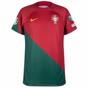 MAILLOT PORTUGAL DOMICILE EURO 2024 QUALIFICATIONS (1)