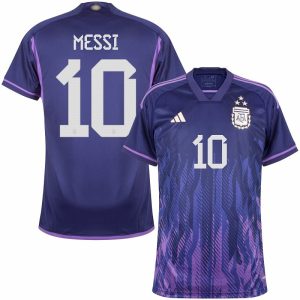 MAILLOT ARGENTINE 3 ETOILES EXTERIEUR 2022 2023 MESSI (1)