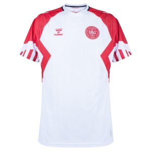 MAILLOT DANEMARK EXTERIEUR EURO 2024 QUALIFICATIONS (1)