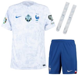 MAILLOT ENFANT FRANCE EXTERIEUR EURO 2024 QUALIFICATIONS