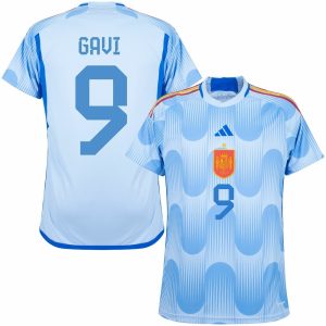 MAILLOT ESPAGNE EXTERIEUR 2023 2024 GAVI (1)