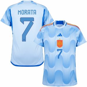 MAILLOT ESPAGNE EXTERIEUR 2023 2024 MORATA (1)