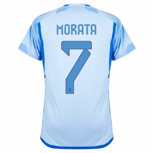 MAILLOT ESPAGNE EXTERIEUR 2023 2024 MORATA (2)