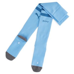 Chaussettes Manchester City Domicile 2023 2024 (1)