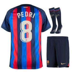 MAILLOT ENFANT FC BARCELONE DOMICILE 22-23 PEDRI (1)