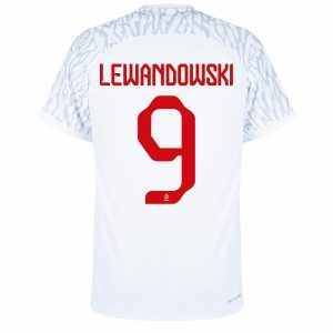 MAILLOT POLOGNE DOMICILE COUPE DU MONDE 2022 LEWANDOWSKI (2)