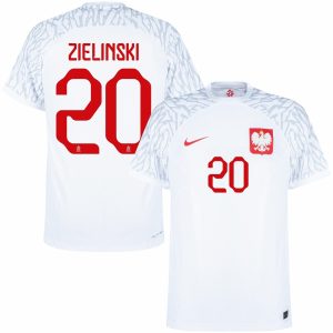 MAILLOT POLOGNE DOMICILE COUPE DU MONDE 2022 ZIELINSKI (1)