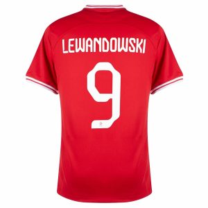 MAILLOT POLOGNE EXTERIEUR COUPE DU MONDE 2022 LEWANDOWSKI (2)