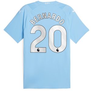 Maillot Kit Enfant Manchester City Domicile 2023 2024 Bernardo (2)