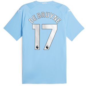 Maillot Kit Enfant Manchester City Domicile 2023 2024 De Bruyne (2)