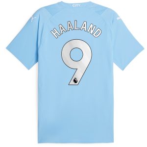 Maillot Kit Enfant Manchester City Domicile 2023 2024 E.Haaland (2)