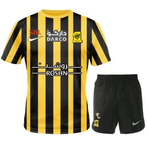 Maillot Kit Enfant Al-Ittihad Domicile 2023 2024 (1)