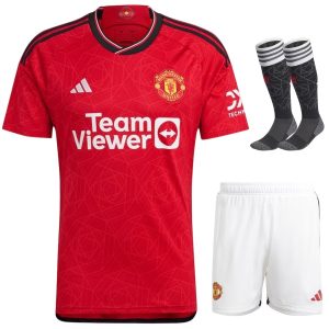 Maillot Kit Enfant Manchester United Domicile 2023 2024 (1)