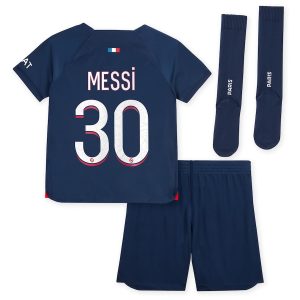 Maillot Kit Enfant PSG Domicile Messi 2023 2024 (2)