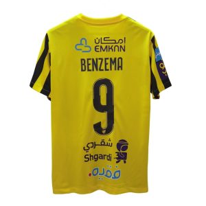 Maillot Al-Ittihad Domicile 2023 2024 Benzema (1)