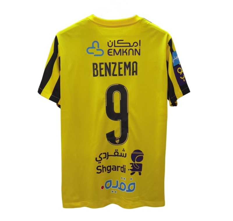 Maillot Al-Ittihad Domicile 2023 2024 Benzema (1)