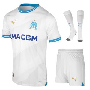 Maillot Kit Enfant OM 2023 2024 Domicile (1)