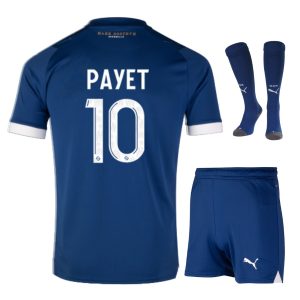 Maillot Kit Enfant OM 2023 2024 Extérieur Payet (1)