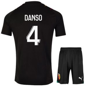 Maillot Kit Enfant RC Lens Extérieur 2023 2024 Danso (1)