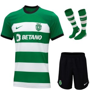 Maillot Kit Enfant Sporting Domicile 2023 2024 (1)