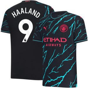 Maillot Manchester City Third 2023 2024 E.Haaland (1)