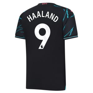 Maillot Manchester City Third 2023 2024 E.Haaland (2)