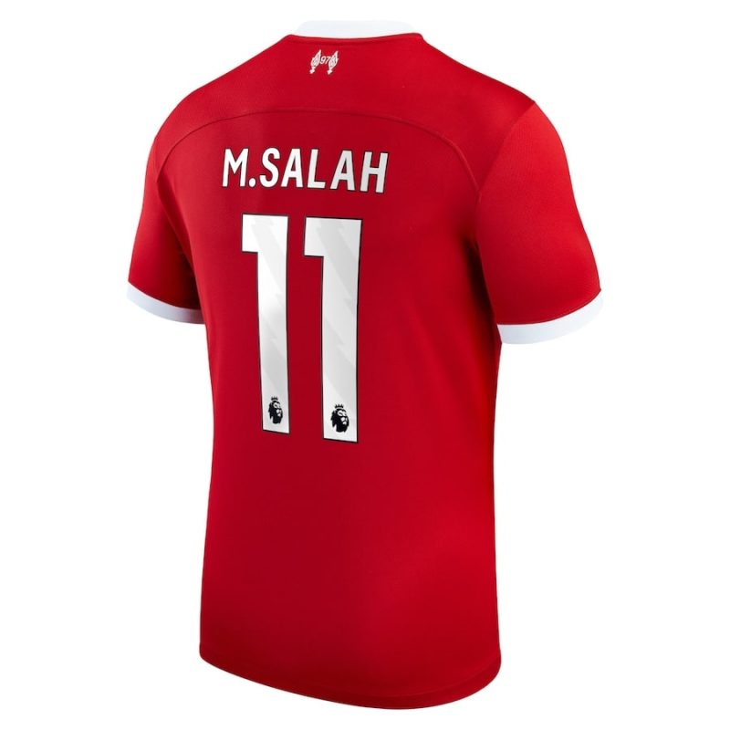 Maillot Kit Enfant Liverpool Domicile 2023 2024 Salah – Image 2