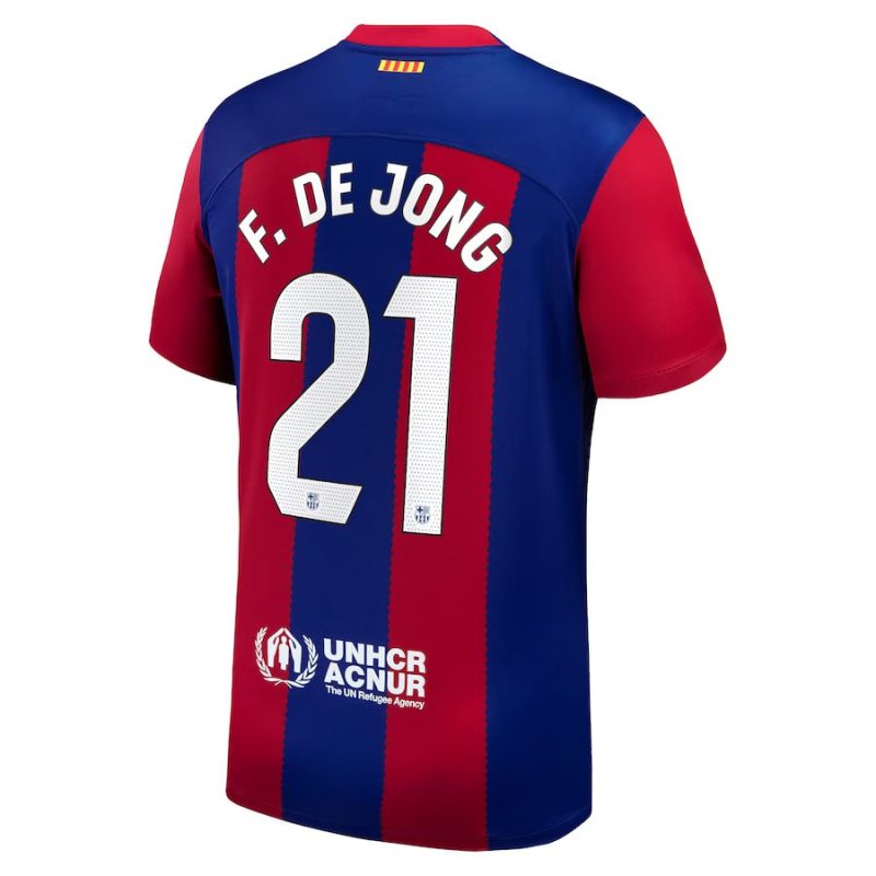 Maillot Barca 2023 2024 Domicile F. De Jong – Image 2